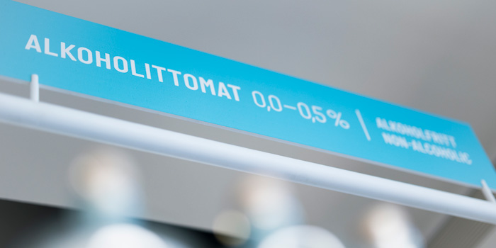 Alkoholiton valikoima